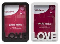 With Love 4x6 Photo Frame 2 colours