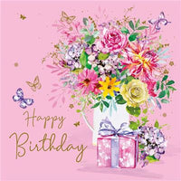 Open Female Birthday Card