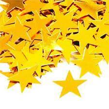 Confetti -Gold Stars