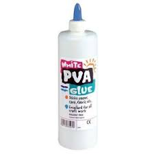 White PVA Glue 480ml Bottle
