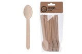 Picnic Spoons - Bamboo - Pack of 20