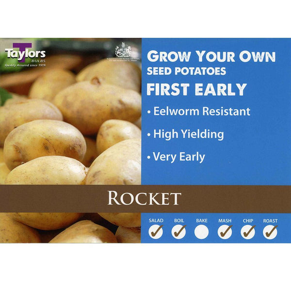 2kg Rocket Seed Potatoes - First Early