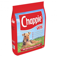 Chappie Dry Beef And Wholegrain Cereal 15kg