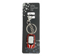 BLING MINI CAR KEYRING WITH KEYCHAIN & CLIP