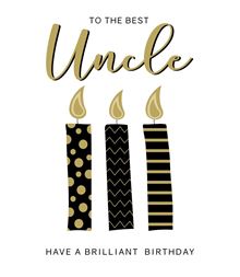 Uncle Greeting Card