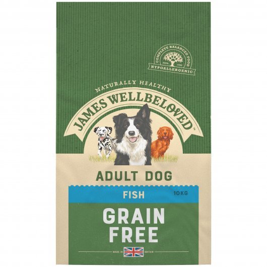 Jwb Adult Dog Maintenance Grain Free Fish Kibble 10kg