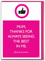W327 - Mum - Mother's Day Card