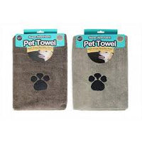 Super Absorbent Pet Towel - Assorted Colours