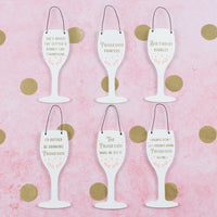 Tipsy Mini Prosecco Signs