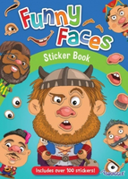 Funny Faces Sticker & Colour fun