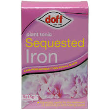 Doff Plant Tonic Sequestered Iron 5 x 15g doses