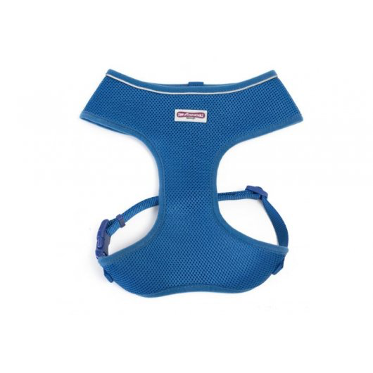 Comfort Mesh Dog Harness Blue Small 34-45cm