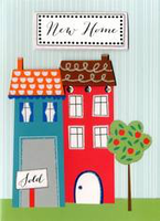 Greeting Card - New Home - Houses