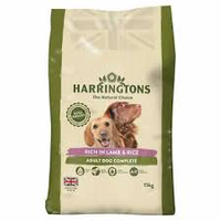 Harringtons Dog Active Worker Lamb 15kg