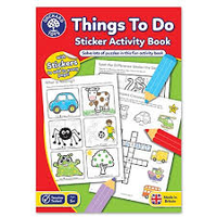 Orchard Toys Things to Do Sticker Activity Book