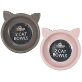 2 Pack Cat Bowl