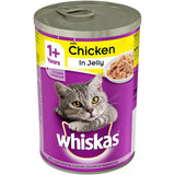 Whiskas Can Jelly Chicken 1 year plus 390g