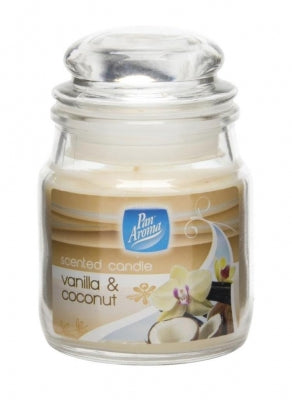 Small Jar Candle with Lid - Vanilla & Coconut