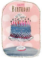 Greeting Card - Cake in Bubble