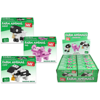 Farm Animals Bricks Sets 3 Assorted