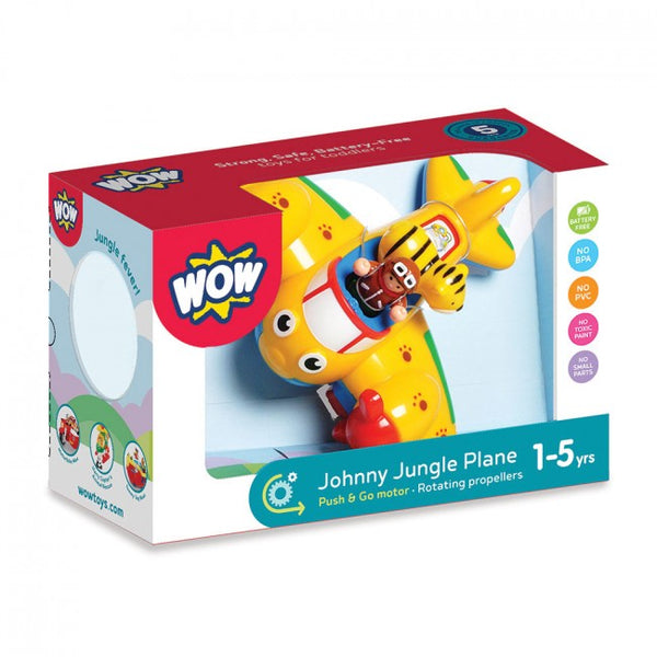 WOW Johnny Jungle Plane (Age 1 to 5)