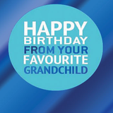 Grandmother Grandfather Birthday Card - From Favourite Grandchild
