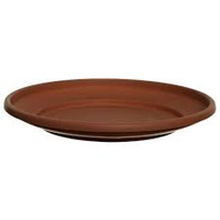 WHITEFURZE 27CM SAUCER TERRACOTTA FOR 33CM