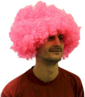 Big Pink Curly Wig