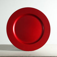 Red Christmas Cake /CHARGER Plate