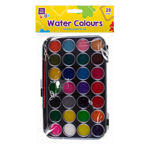 Water Colour Pallet and Brush Set