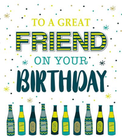 Friend Male Birthday Card