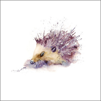 Greeting Card -Hedgehog- Blank
