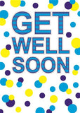 Get Well Soon Male Greeting Card
