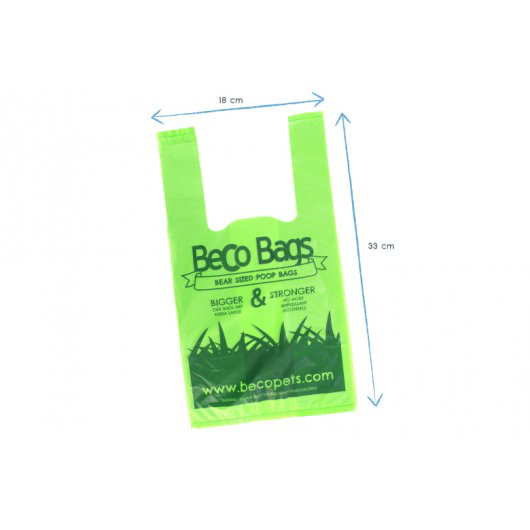 Beco Compostable Poop Bags with Handles (96 Pack)