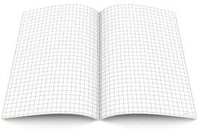 Exercise Book squares on pages