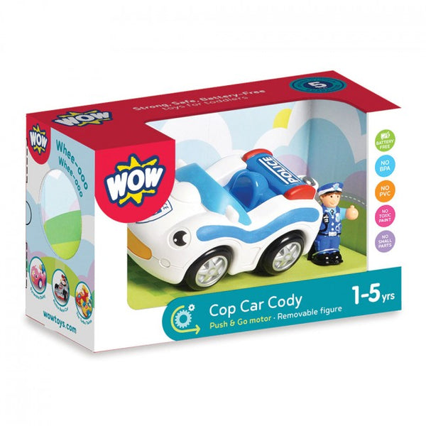 WOW Cop Car Cody (Age 1 to 5)