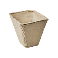 36 Pack 8cm(3in) Biodegradable Square Peat Pots