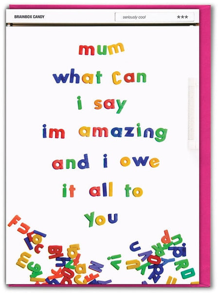 Amazing Mum - Mother's Day Card