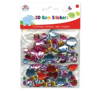 Kids Create Activity Play 3d Sticker Gems