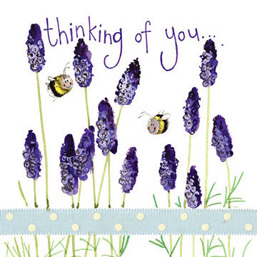 LAVENDER SPARKLE CARD