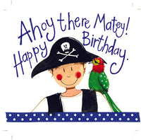 PIRATE BIRTHDAY CARD