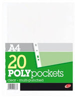 A4 Poly Pockets x20