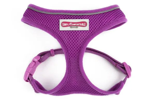 Viva Nylon Comfort Mesh Harness Purple Small 34-45cm