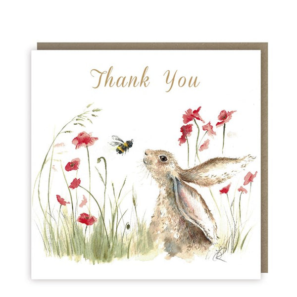 Thank You Card Rabbit