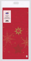 Christmas Star Stories Red Tablecover 118 x 180cm