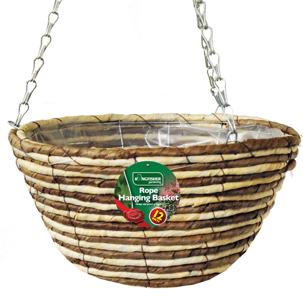 12 Inch (30CM) Rope Hanging Basket