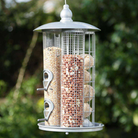 Deluxe 3 in 1 Suet Fat Ball Seed and Nut Feeder