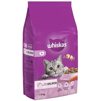 Whiskas 1+ Cat Complete Dry With Salmon 1.9kg