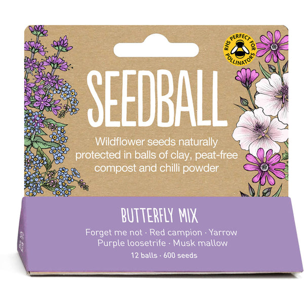 Seedball Hanging Pack - Butterfly Mix