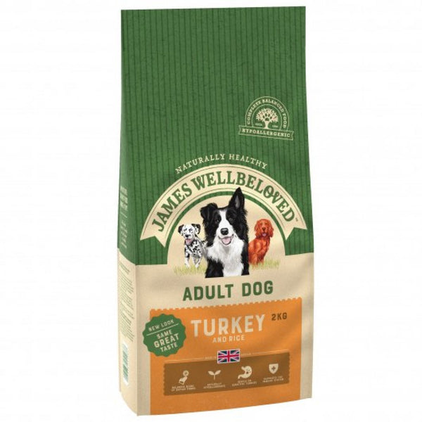 JWB Adult Dog Maintenance Turkey & Rice Kibble 2kg